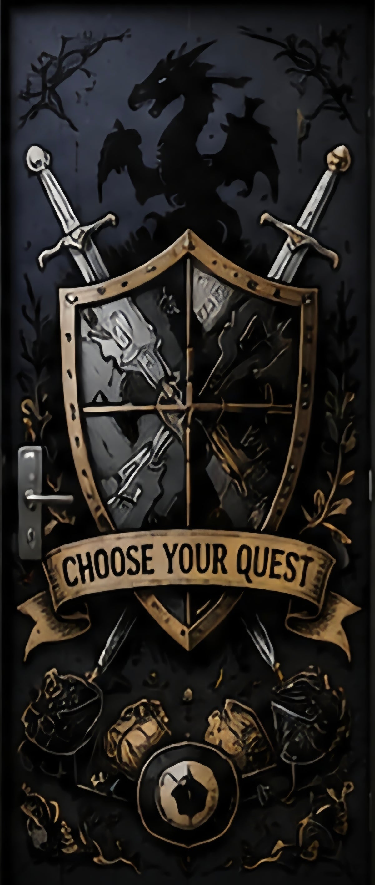 Choose Your Quest Adventure Door Wrap