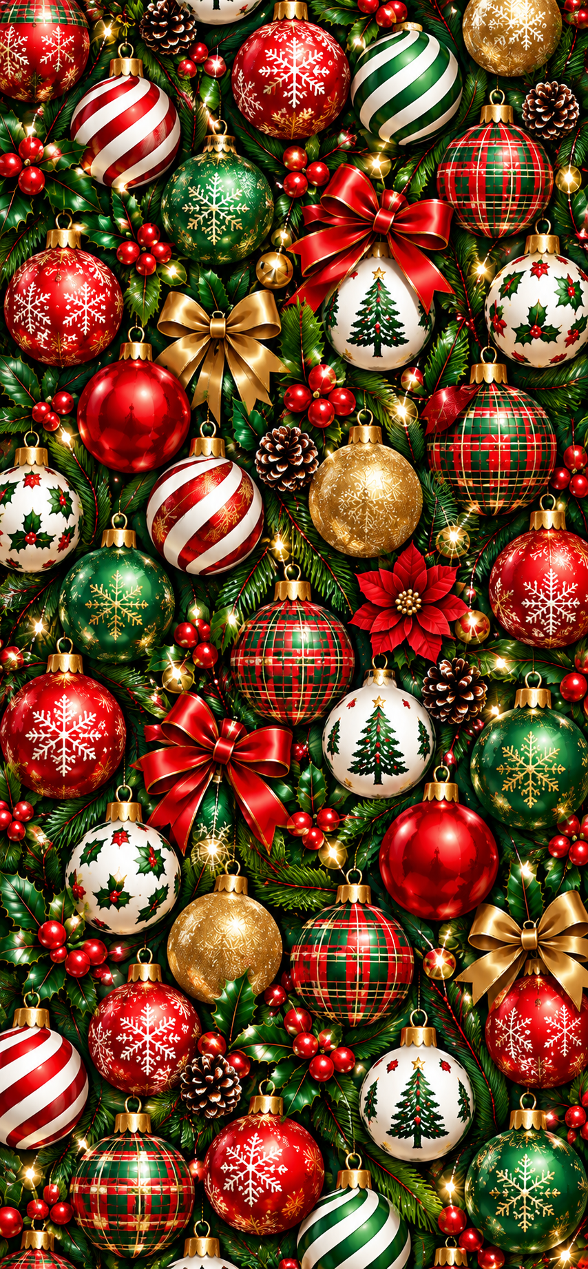 Christmas Ornament Magic Door Wrap