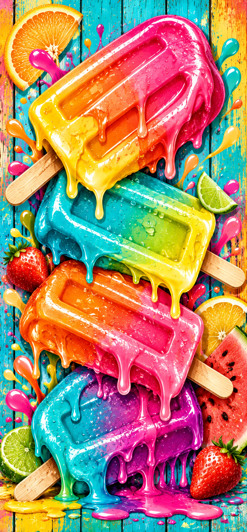 Popsicle Pop Summer Door Wrap