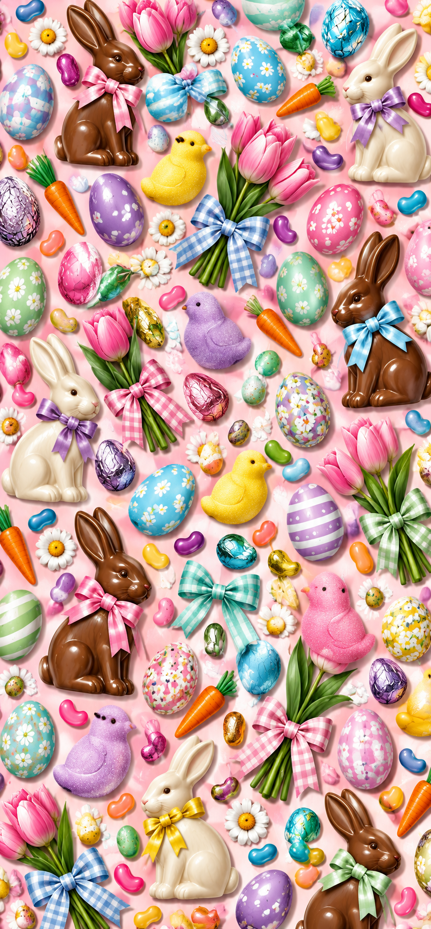 Vintage Easter Candy Door Wrap