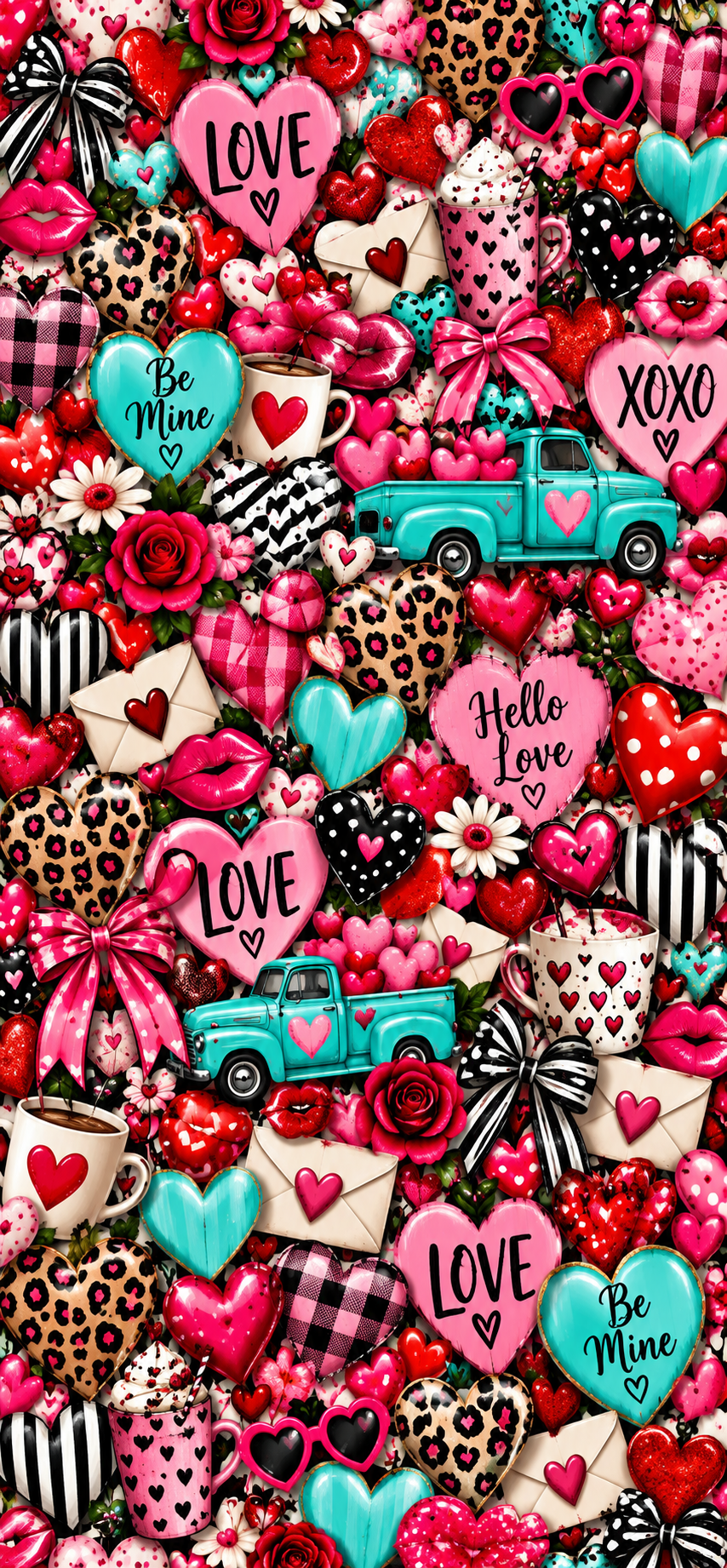 Funky Valentine Love Door Wrap
