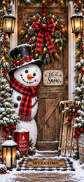 Snow Much Fun Door Wrap