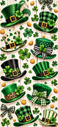 Lucky Leprechaun Hats Door Wrap