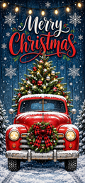 Old Christmas Truck