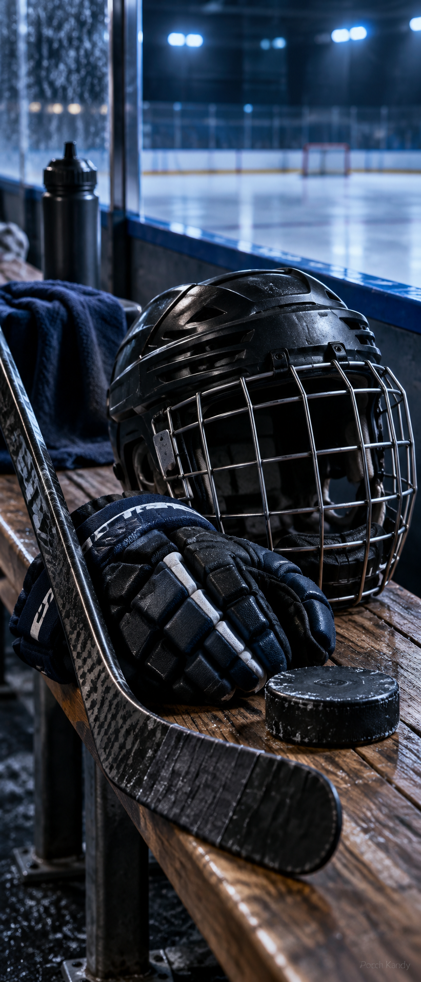 Rink Ready Hockey Equipment Door Wrap