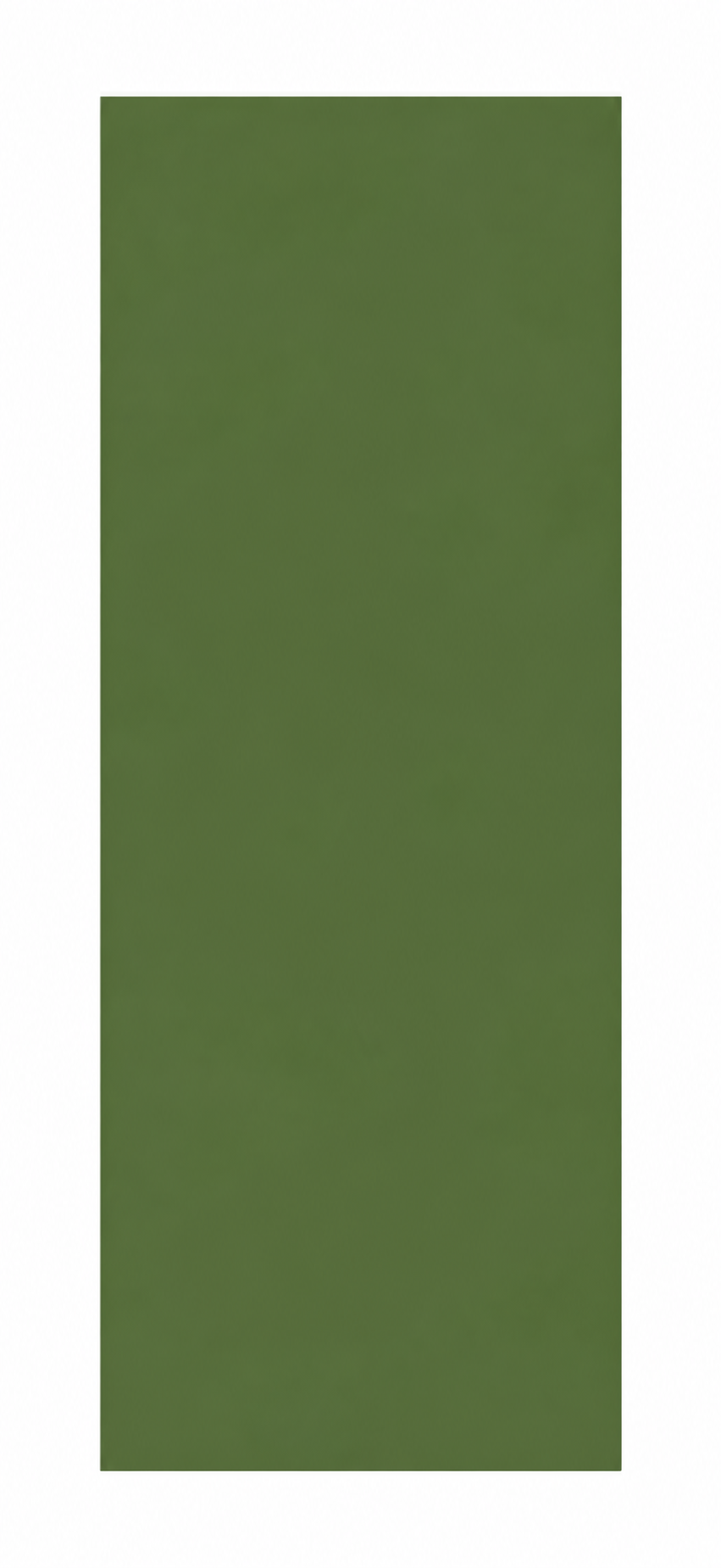Olive Green Solid Color Door Wrap