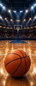 Game Night Basketball Door Wrap