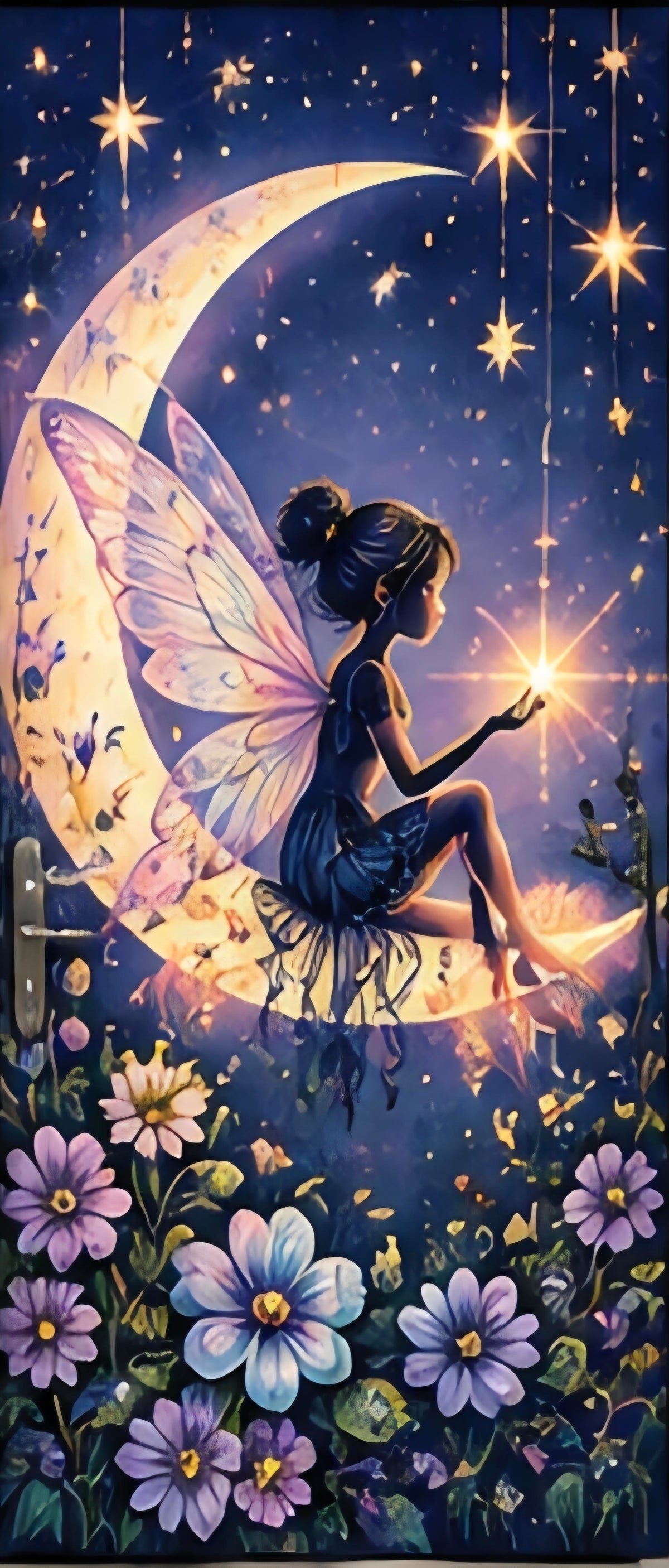Moonlight Wishes Door Wrap